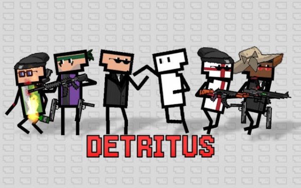 Detritus: Online Multiplayer Precision Fighter Game