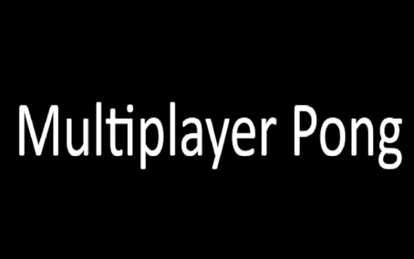MultiPlayer Pong Online Game