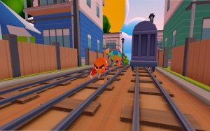 Emoji Chasing: Subway Rush Online Game