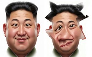 LOL Jong Un Face Editor - Funny Photo Warp Game Online