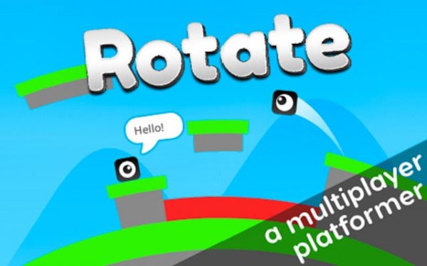 Rotate Platformer 360&deg; Multiplayer Online Game