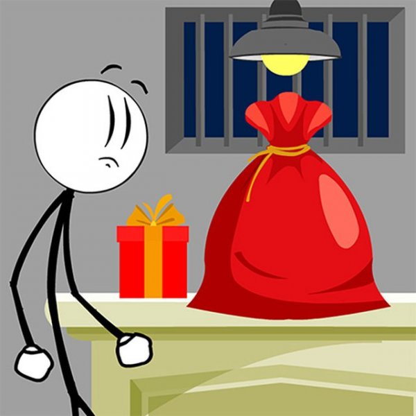 Stickman Holiday Puzzle Adventure