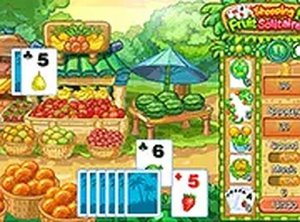 Tri-Fruit Solitaire Online Puzzle Game