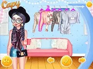 Princesses Comfy Cozy Day Makeover Game