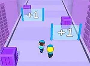 Group Sprint 3D Runner