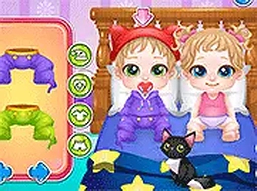 Twin Sibling Care Routine Game