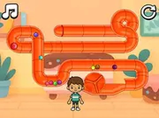 Candy Pipes Puzzle Online Game