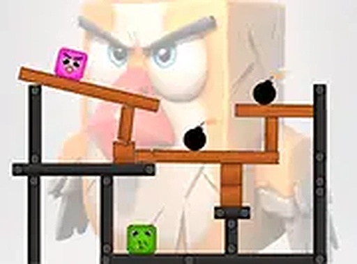 Bird vs Pig Puzzle Game