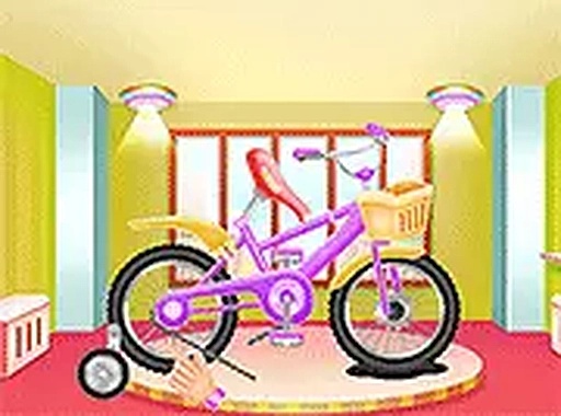 Girl Bike Fix & Washing Salon Online Game