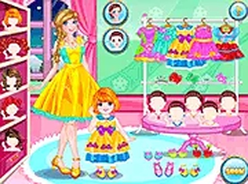 Baby Care New Year Look Dress Up Game