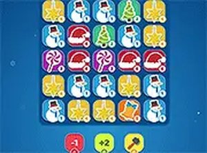 Christmas Merge Puzzle Game