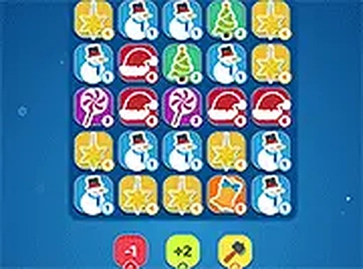 Christmas Merge Puzzle Game