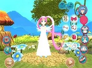 Cute Moe 3D 2 Dressup Online Game