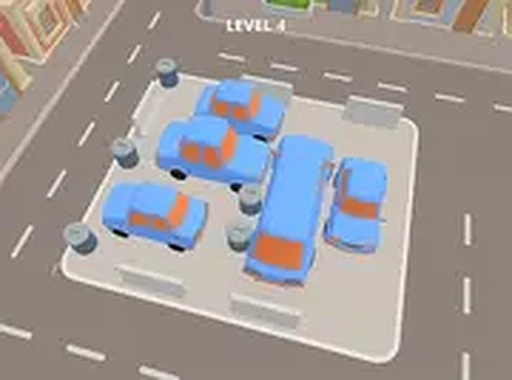 Car Traffic Jam Tiles Puzzle Game
