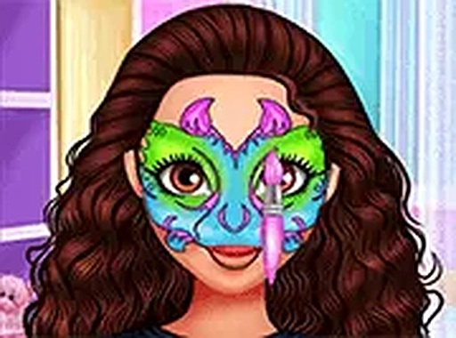 Besties Face Painting Artist Online Game