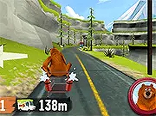 Cartoon Chase: Treat Truck Run