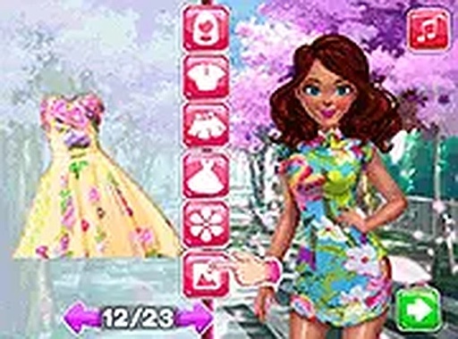 Influencer Spring Goddess Makeover Online Game