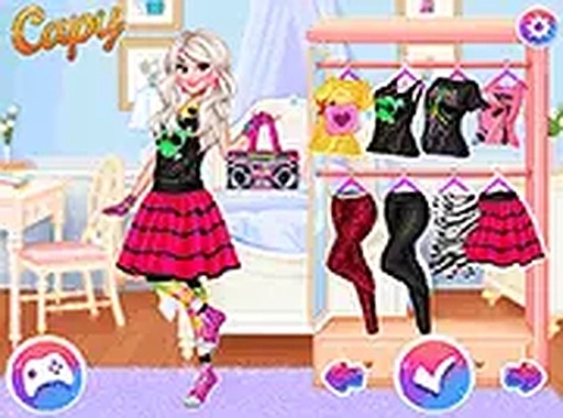 Pre Concert Rooftop Party Dress Up Game
