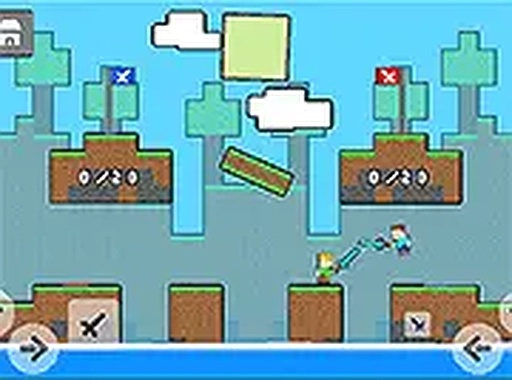Pixel Flag Capture Team Game