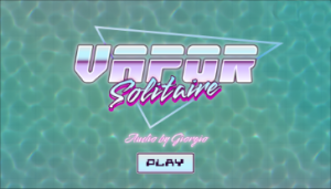 Vapor Solitaire Card Game